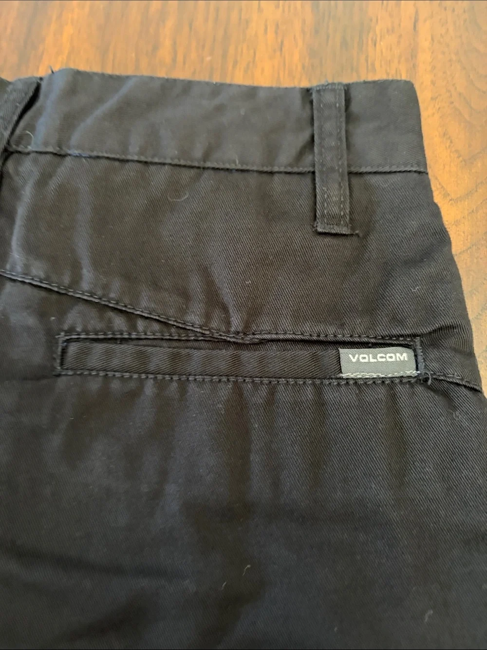 Boys Volcom Black Casual Pants